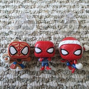 Mini Funko Spider-Man Holiday Figures